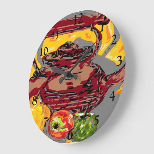 Klok Tea Kettle met fruit (Hoek)