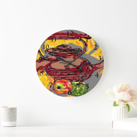 Klok Tea Kettle met fruit (Huis)