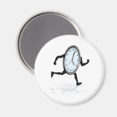 Klok teken actief magneet (Voorkant / Achterkant)