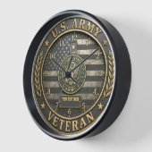 Klok ter ere van leger veteranen (Hoek)