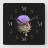 Klok - Thistle and Intials (Voorkant)