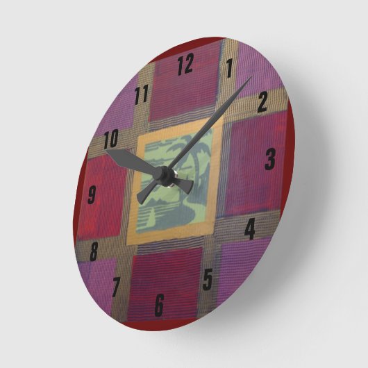 klok TIC-TAC-PALM (Hoek)