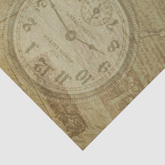 klok tissuepapier (Detail)