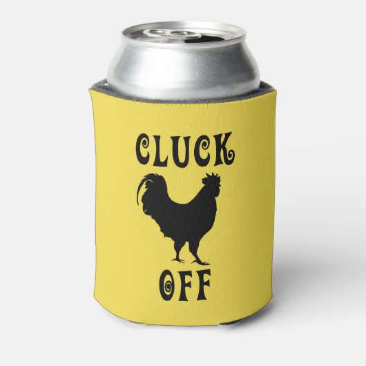 Klok uit Chicken Blikjeskoeler (Blikje Achterkant)