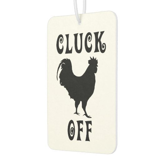 Klok uit Chicken Luchtverfrisser (Links)