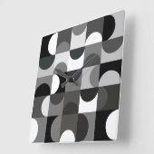 Klok Urban - hedendaagse middeleeuwse moderne B+W (Hoek)