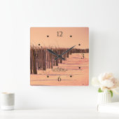 Klok van Beach Sand Dunes Fence (Huis)