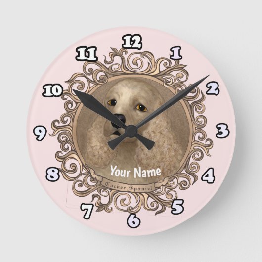 klok van Cocker Spaniel (Voorkant)