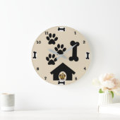 Klok van de hond en de botronde muur (Huis)