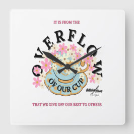 Klok van de muur door dichter Adiela Akoo