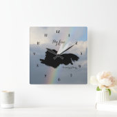 Klok van de Muur van Chihuahua van de Vleugels van (Huis)