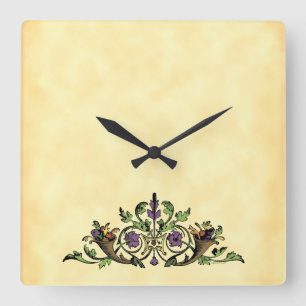 Klok van de Muur van de Kunst van de hoorn des