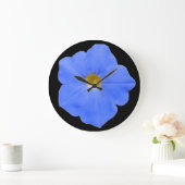 Klok van de Muur van de petunia de Blauwe en Gele (Huis)