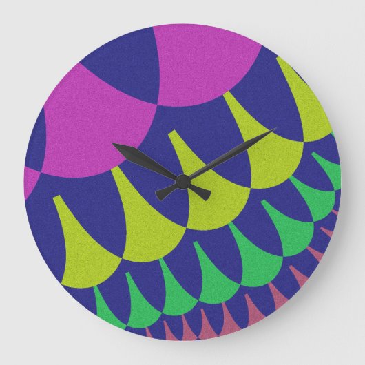 Klok van de Muur van de Schalen van het Snoep van (Voorkant)