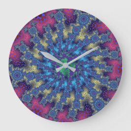 Klok van de Muur van de Uitbarsting Seafoam van de