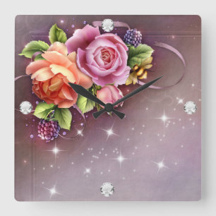 Klok van de Muur van het Meisje van de diamant #2