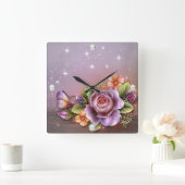 Klok van de Muur van het Meisje van de diamant de (Huis)