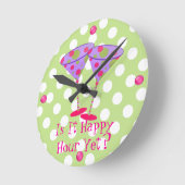 Klok van de Muur van het Uur van de Glazen van (Hoek)