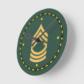 Klok van de Sergeant van het leger de Hoofd (Hoek)