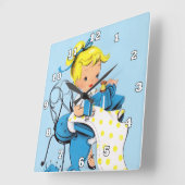 Klok van de slaapkamer voor de sluiting (Hoek)