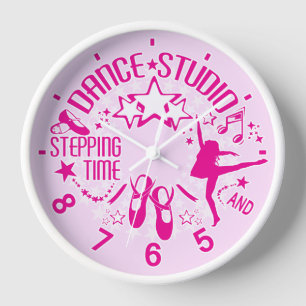 Klok van de Studio van de Dans van de danser de