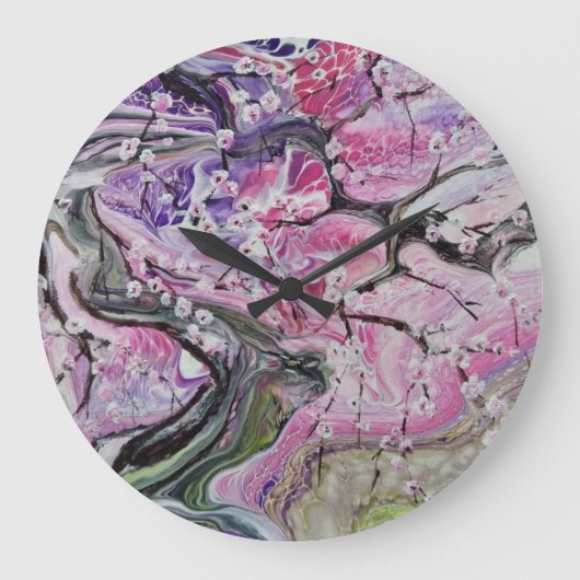 Klok van de torenbloem (Voorkant)