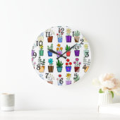 Klok van de Wand van de Bloem (Huis)