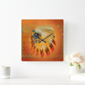 klok van de Zuid-westerse stijl (Huis)