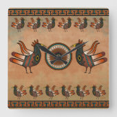 klok van de Zuid-westerse stijl (Voorkant)