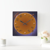 klok van de zuidwestmuur (Huis)