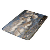 Klok van Dunlins en Sanderlings bij het strand Badmat (Gekanteld)