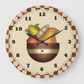 Klok van fruitkeuken (Voorkant)