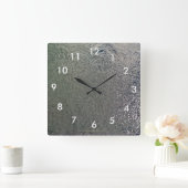 Klok van glaswater met cijfers (Huis)