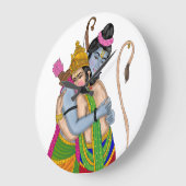 Klok van Heer Rama en Hanuman (Hoek)