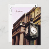 Klok van het EU-station Briefkaart (Voorkant / Achterkant)