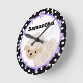 Klok van het Lam van de Schapen van het Boerderij (Hoek)