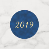 Klok van het Nieuwe Jaar Aftellen Confetti (Kleine voorkant)