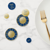 Klok van het Nieuwe Jaar Aftellen Confetti (Groep)