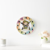 Klok van het ontwerp van de Quilling Sewing Room (Huis)