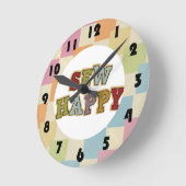 Klok van het ontwerp van de Quilling Sewing Room (Hoek)