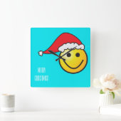 Klok van het Pet van de Kerstman van Kerstmis de (Huis)