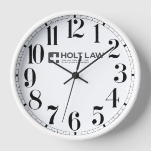 Klok van Holt Law (grijs)