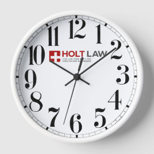Klok van Holt Law (Rood)