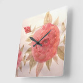 Klok van koraal Roos (Hoek)