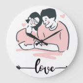 Klok van liefde (Voorkant)
