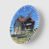 klok van Michigan City Lighthouse (Hoek)