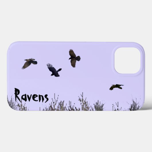 Klok van Ravens Case-Mate iPhone Case (Achterkant (horizontaal))