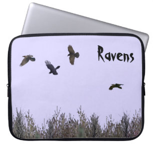 Klok van Ravens Laptop Sleeve