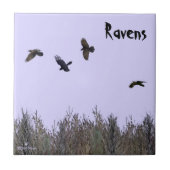 Klok van Ravens Tegeltje (Voorkant)