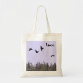 Klok van Ravens Tote Bag (Voorkant)